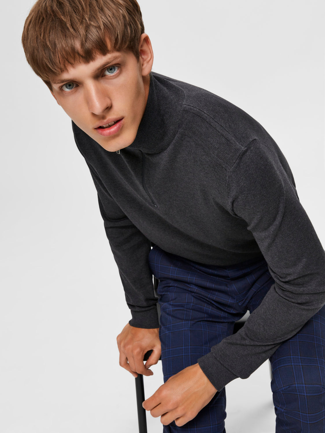 SLHBERG Pullover - antracit